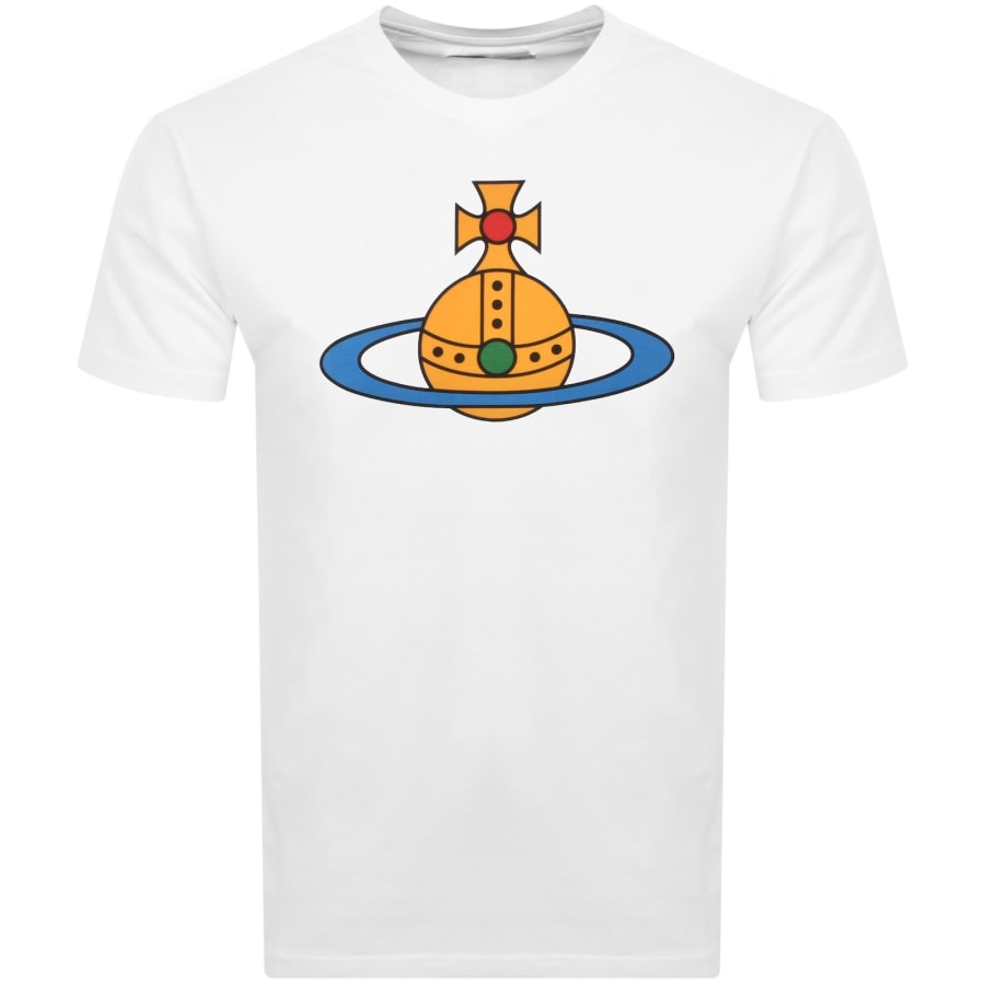 Vivienne Westwood Orb T Shirt White | Mainline Menswear us